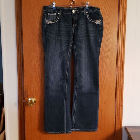 Very Nice Grace in LA Blue Jeans 30" x 31" - Picture 1 of 8
